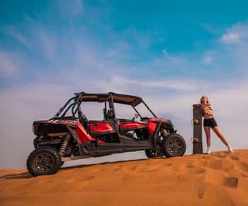 Dubai: Red Dunes Quad Bike, Dune Buggy, Camel & Refreshments