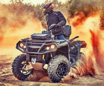 Agadir/Taghazout: Quad sulla spiaggia e in montagna