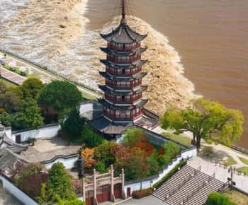 Hangzhou a Haining: Parque da Maré, Museu Folclórico e Marionetas de Sombra