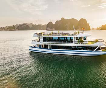 Da Hanoi: crociera di 5 stelle nella baia di Ha Long con pranzo a buffet