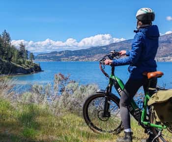 Kelowna: E-Bike Rental with In-App Navigation Guide