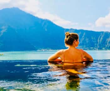 Bali Pulina, Akasa Cafe, And Natural Hotspring