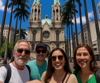 São Paulo: Privat vandring i sentrum + mat-tur