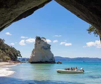 Hahei Explorer Cathedral Cove hajókirándulás