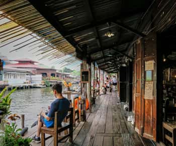 Foto på oppdagelsesferd i Bangkok: Klong Bang Luang