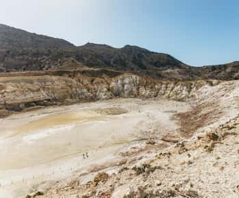 Fra Kos: Vulkanen på øen Nisyros og Panagia Spiliani