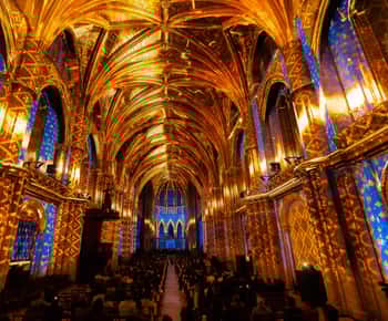 Nice Basilica: Immersive sound and light show – LUMINISCENCE