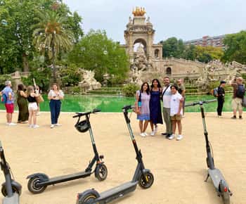 Barcelona: wycieczka rowerem elektrycznym lub hulajnogą elektryczną po plaży
