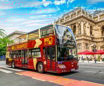 Budapeszt: Big Bus Hop-On Hop-Off Tour i rejs po Dunaju
