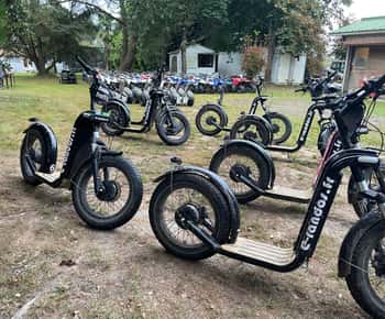 Bassin d'Arcachon: E-Scooter-Tour mit abwechslungsreichen Strecken.