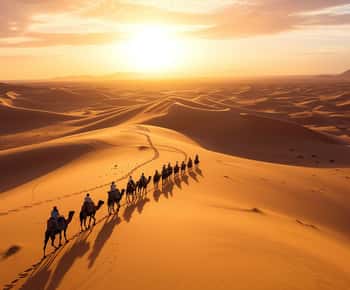 De Marrakech a Fez: Aventura de 3 días por el desierto del Sahara