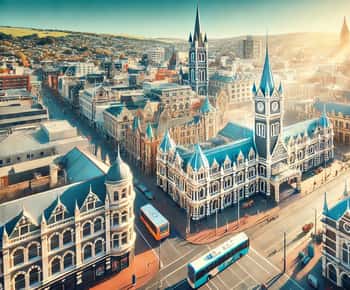 Excursão particular à cidade de Dunedin e à Península de Otago