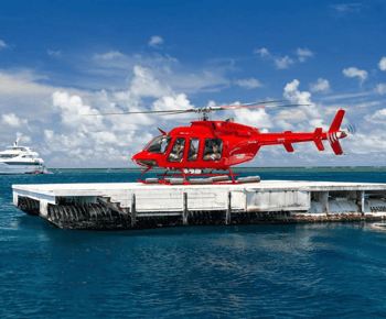 Cairns: Great Barrier Reef Cruise & Scenic Helikopteres repülés