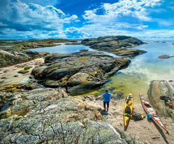 Oeste de Suecia: Excursión autoguiada en kayak - Ruta del Sur
