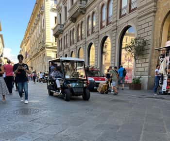 Florence Golf Cart Tour City Center & Piazzale Michelangelo