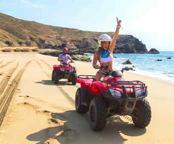 Cabo San Lucas: strand- en woestijn-ATV-tour met tequila-proeverij