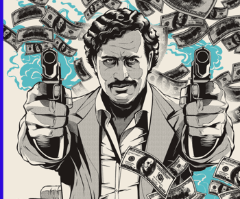 Escobar, king of cocaine.