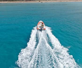 Falasarna: Balos Beach & Gramvousa Island Yksityinen RIB-risteily