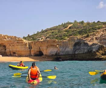 Benagil: tour guiado en kayak por las cuevas de Benagil