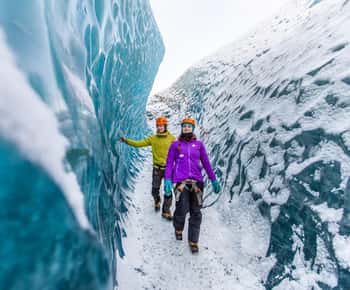 Skaftafell: Blue Ice Experience Enkel glaciärvandring