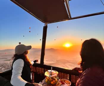 Marrakech: Ballonfahrt, Berberfrühstück & Zertifikat