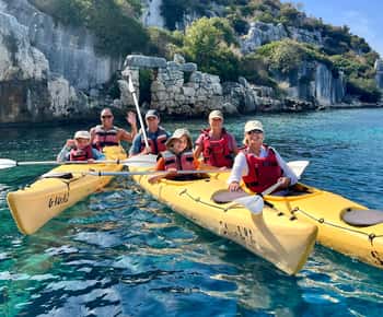 Ultieme kajaktocht op het eiland Kekova