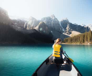 Nº 1 de Canmore/Banff: Lago Moraine e Lago Louise - Dia inteiro