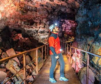 Från Reykjavik: Lava grottutflykt