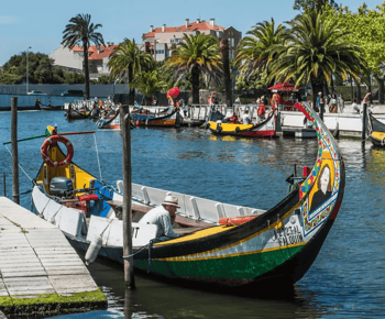 Von Porto aus: Tagestour nach Coimbra & Aveiro mit Bootsfahrt