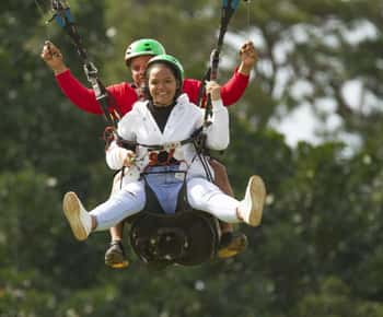 Jarabacoa: experiência de parapente com vídeo GoPro