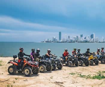 Cartagena: Tierra Bomba Island Guided ATV Tour