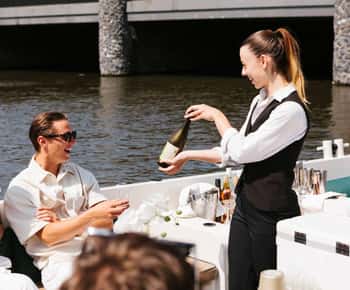 Amsterdam Najnowszy rejs po kanałach z serami i winem