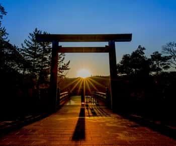 伊勢：伊勢神宮朝ツアー
