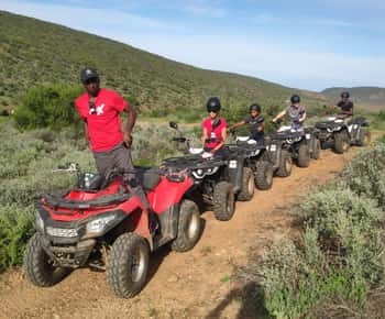 KLEIN KAROO på Oudtshoorn QUAD BIKE FUN RIDE