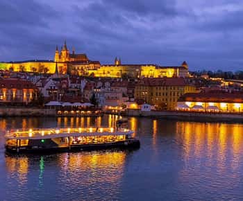Prague: 50-Minute Sightseeing Evening Cruise