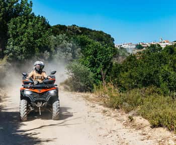Z Rethymno: Półdniowe safari na quadach