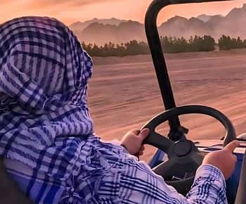 Hurghada: Passeio de quadriciclo, jipe e buggy com jantar de churrasco