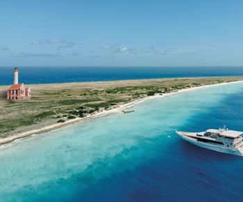 Curaçao: Klein Curaçao-jachttocht met toegang tot strandhuis