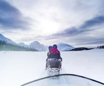 Tromsø: Safari in motoslitta e possibile tour dell'aurora boreale