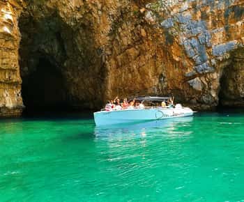 Kotor: Blue Cave and Our Lady of the Rocks Group Boat Tour