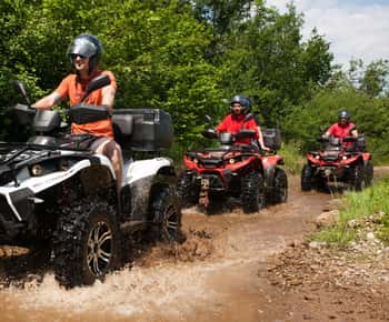 Alanya: Escursione in quad nella foresta con servizio di prelievo in hotel