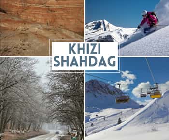 From Baku: Candy Mountains and Shahdag Tour
