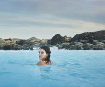 Fra Reykjavik: Innreise til Den blå lagune med transport tur-retur
