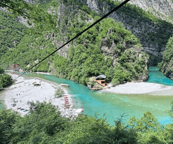Koman: Bootstour auf dem Shala-Fluss & Komani-See