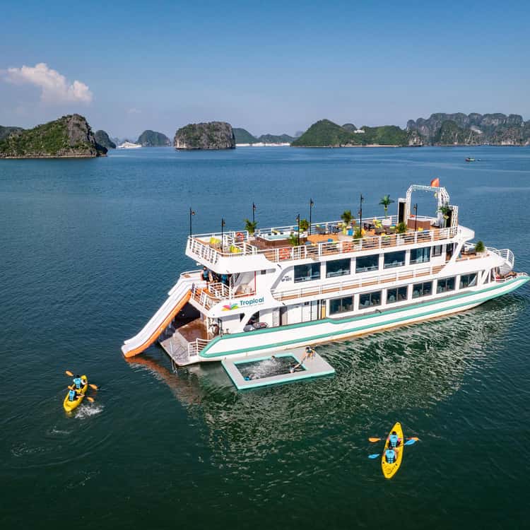 Hanoi : Ha Long Bay to Lan Ha Bay - Cat Ba Island Day Tour | GetYourGuide