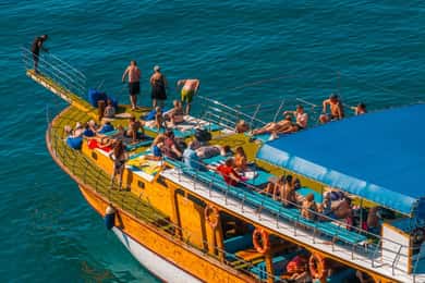 Alanya: Pienryhmäveneretki lounaalla ja virvoitusjuomilla