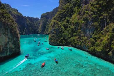Phuket: Phi Phi Maya Bamboo Island By Speed Catamaran
