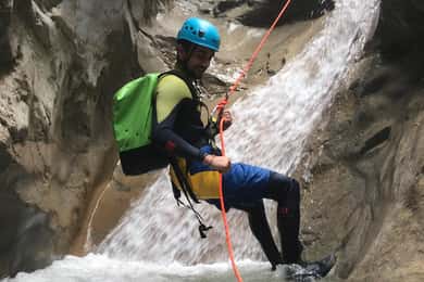 Canyoning La Clue Saint Auban "sporty"