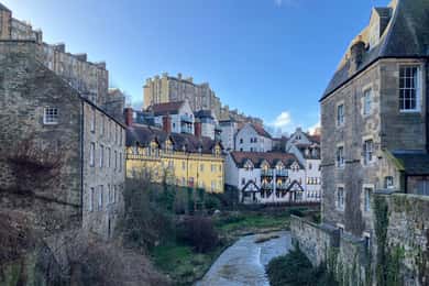 Edinburgh: Wandeltour door New Town, Dean Village & Circus Lane