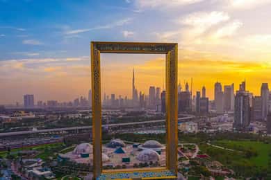 From Abu Dhabi: Dubai City Tour with Frame & Abra Boat Ride